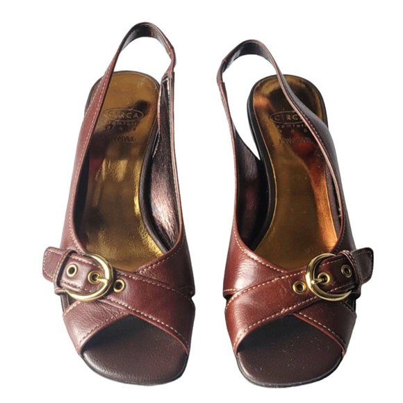 NWOT Joan & David Circa Comfort 365 Buckled Slingback Sandal - Picture 1 of 6